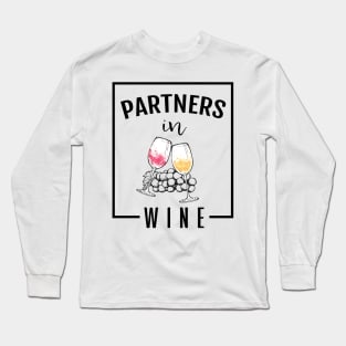 Partners In Wine Long Sleeve T-Shirt